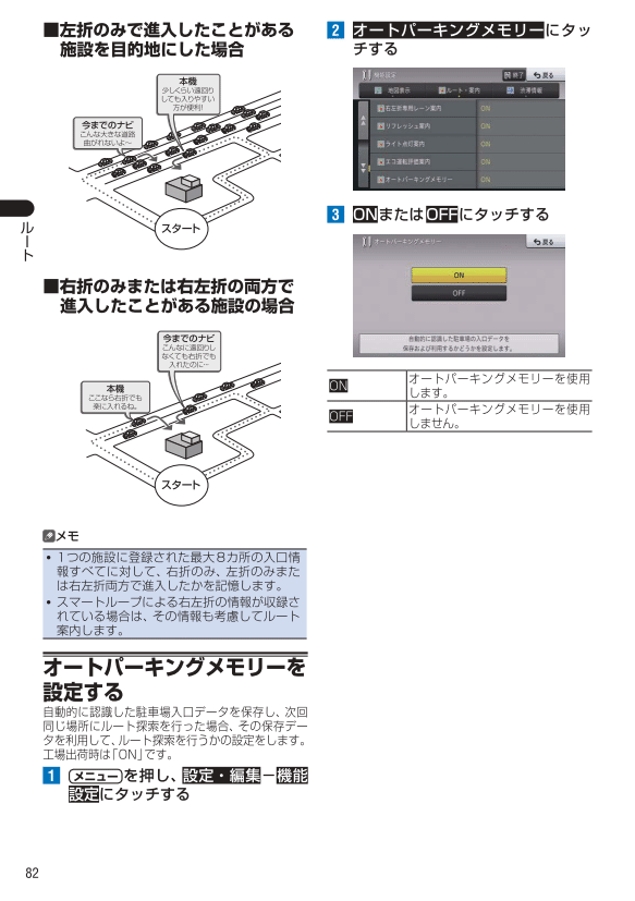 ルート条件設定